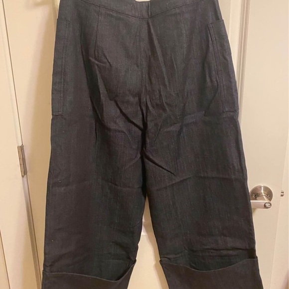 Kate Spade Wide Leg Cuffed Denim - Picture 3 of 3